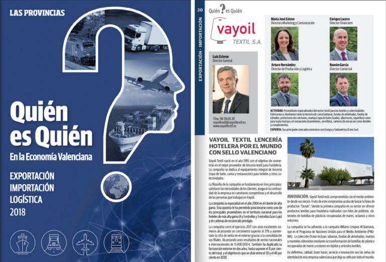 QUIEN ES QUIEN DE LA EXPORTACIÓN EN LA COMUNIDAD VALENCIANA